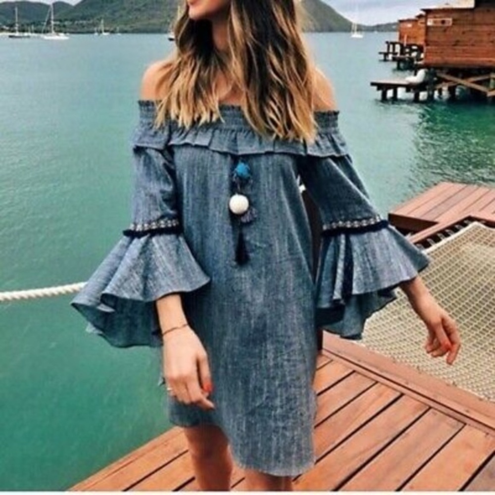 Misa Vanessa Chambray Dress